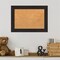 Cork Board, Furniture Espresso Narrow Frame - Bulletin Board, Organization Board, Pin Board